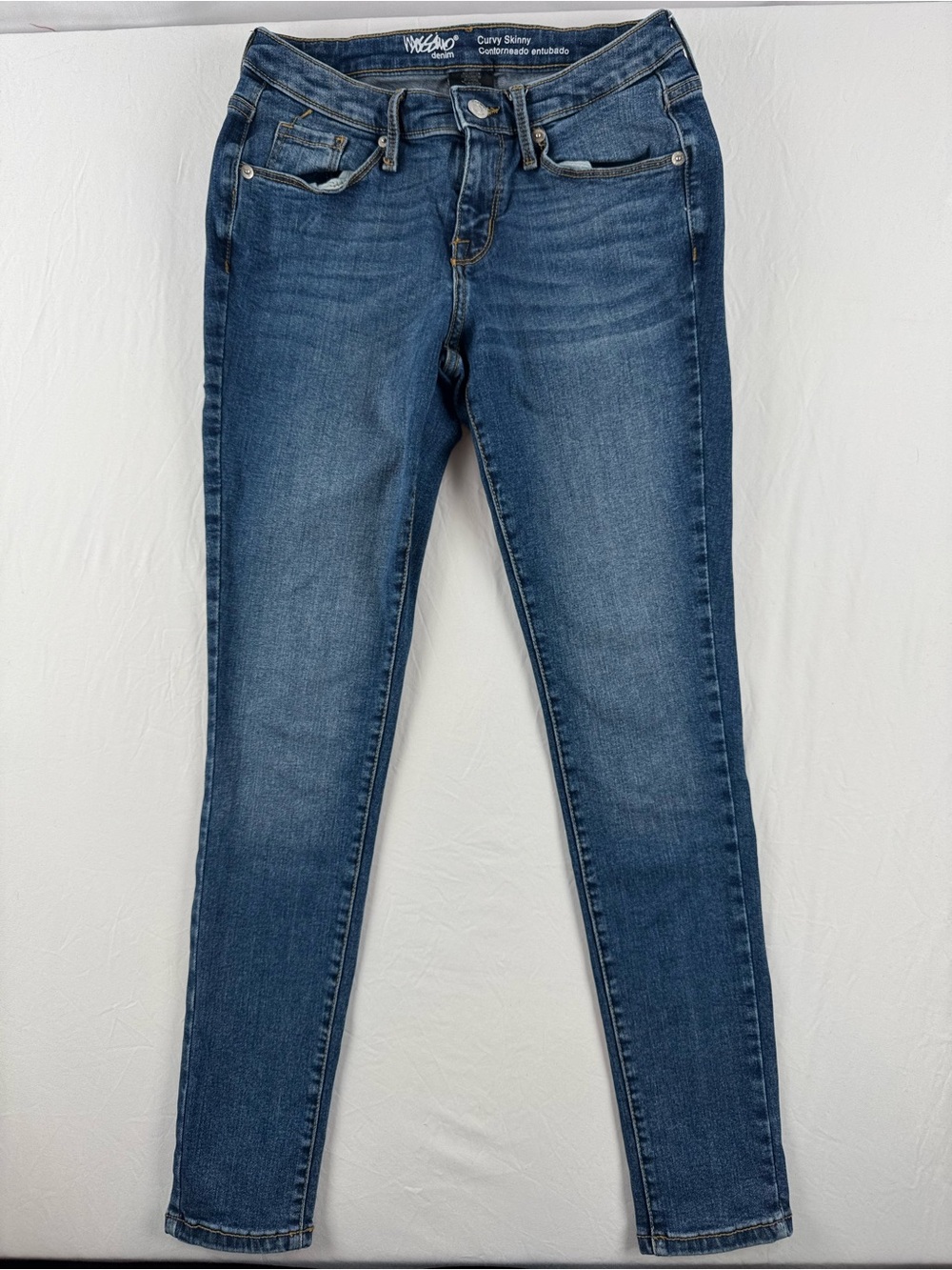 Y2K Mossimo Denim Curvy Skinny Denim Jeans 90% Cotton